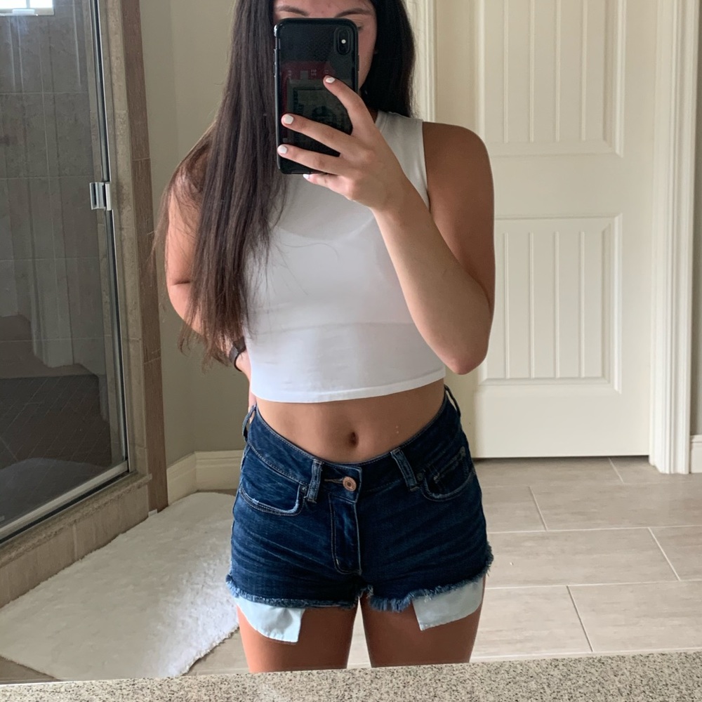 American Eagle High Waisted Size 0 Shorts